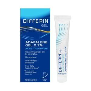 Differin Acne Retinoid Face and Body Treatment Gel Adapalene 0.1%